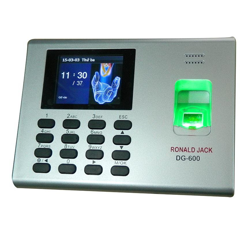 Máy chấm công vân tay ronald jack dg-600 - mitishop