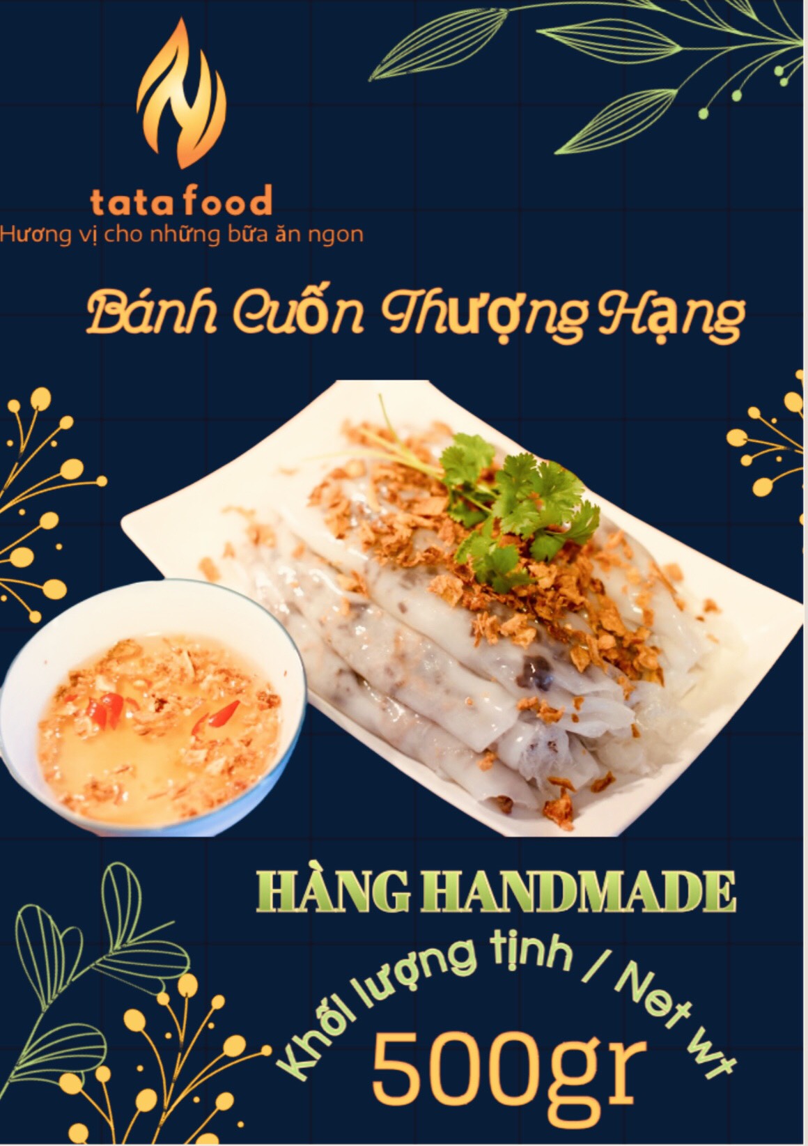 Bột bánh cuốn thượng hạng 500gr - 166