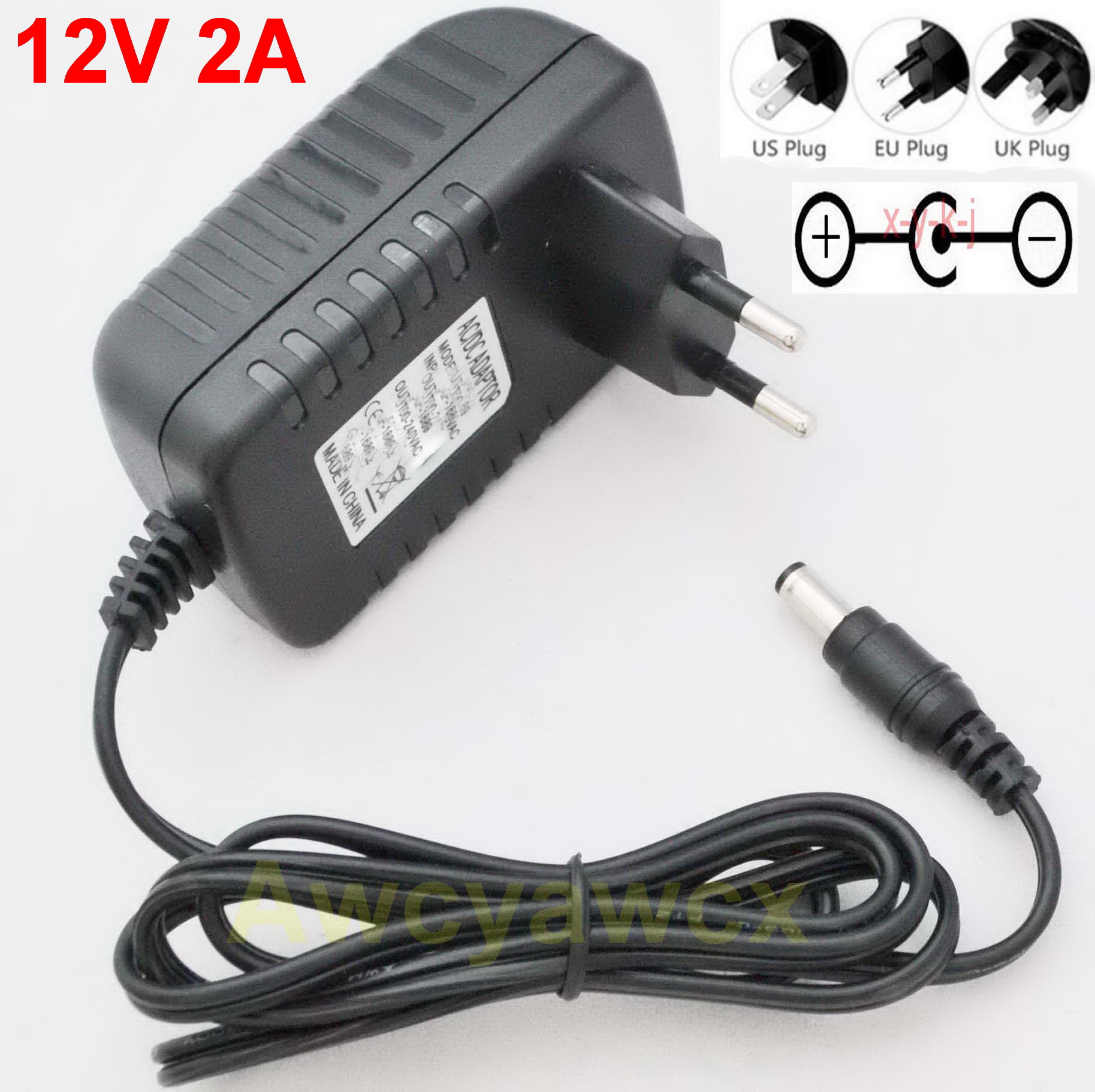 Bộ chuyển đổi nguồn sạc máy in 12v 2a cho máy in nhãn brother p-touch edge pt-d400 pt-d400ad pt-d450 pt-d600 pt-e300
