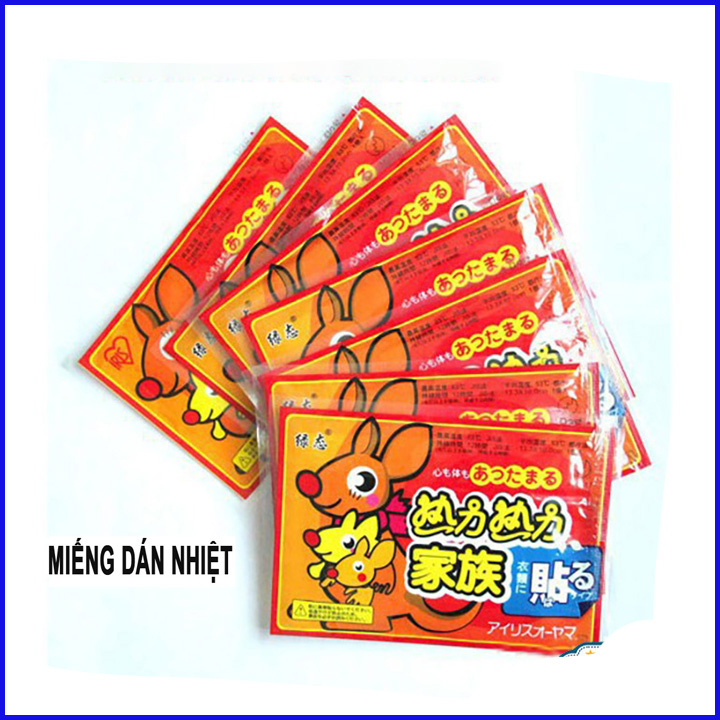 Miếng dán giữ nhiệt cơ thể trong mùa đông lạnh lẽo