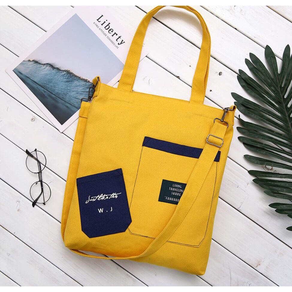 Túi đeo chéo Tote Living Travel size hẹp BQSHOP