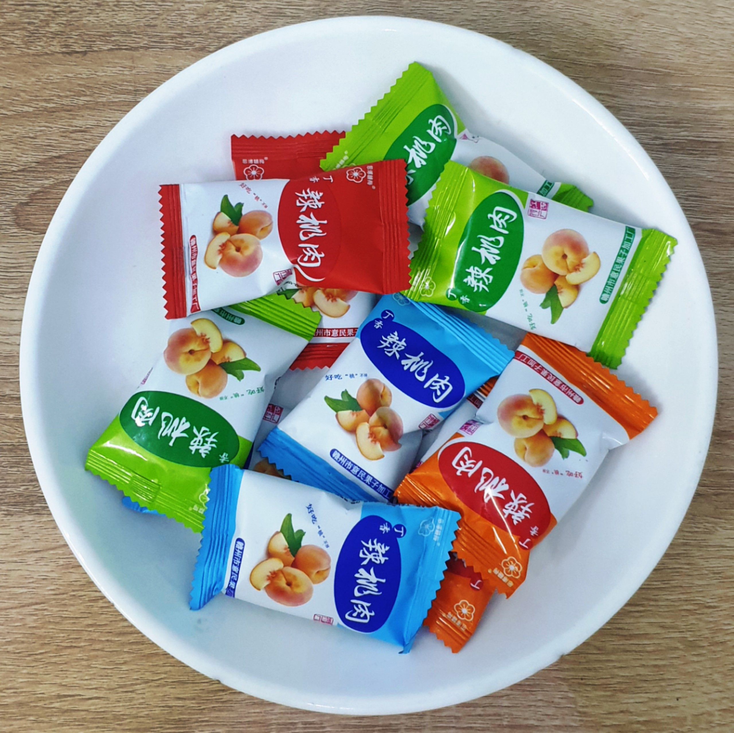 [Tết 2022]Combo 10 gói ô mai đào cay Đài Loan - đào cay chua ngọt - kẹo đào cay - ô mai đào - xí muội đào - đồ ăn vặt