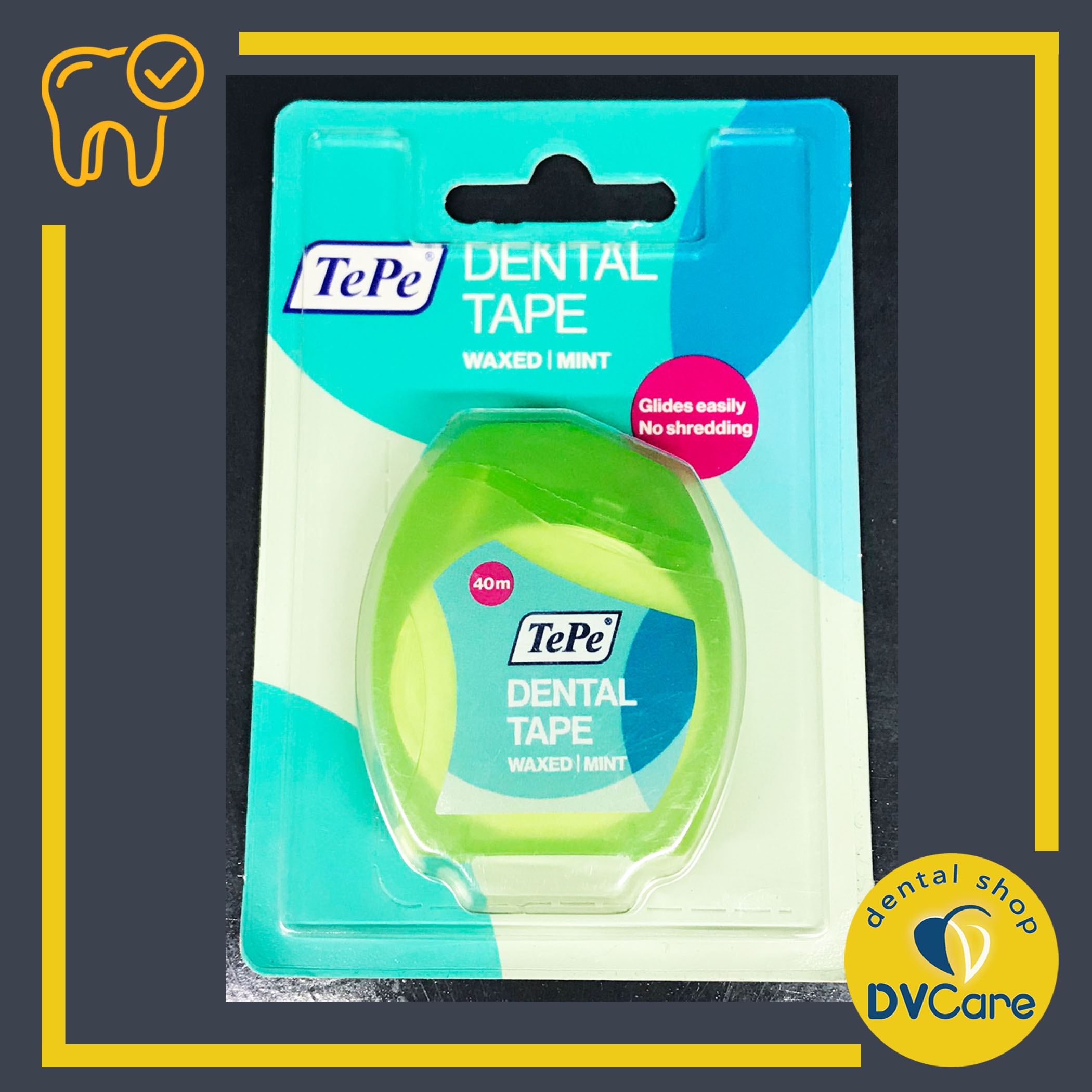 Chỉ nha khoa cuộn 40m sợi mỏng Dental Tape Tepe Thụy Điển
