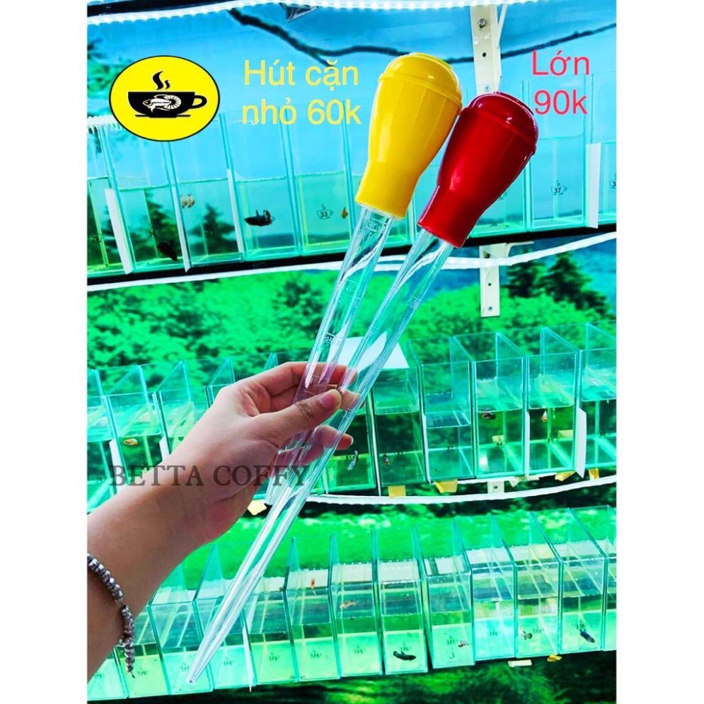 Ống hút bóp phân cá cặn hồ cá thuỷ sinh 10 30 50 - loại tốt