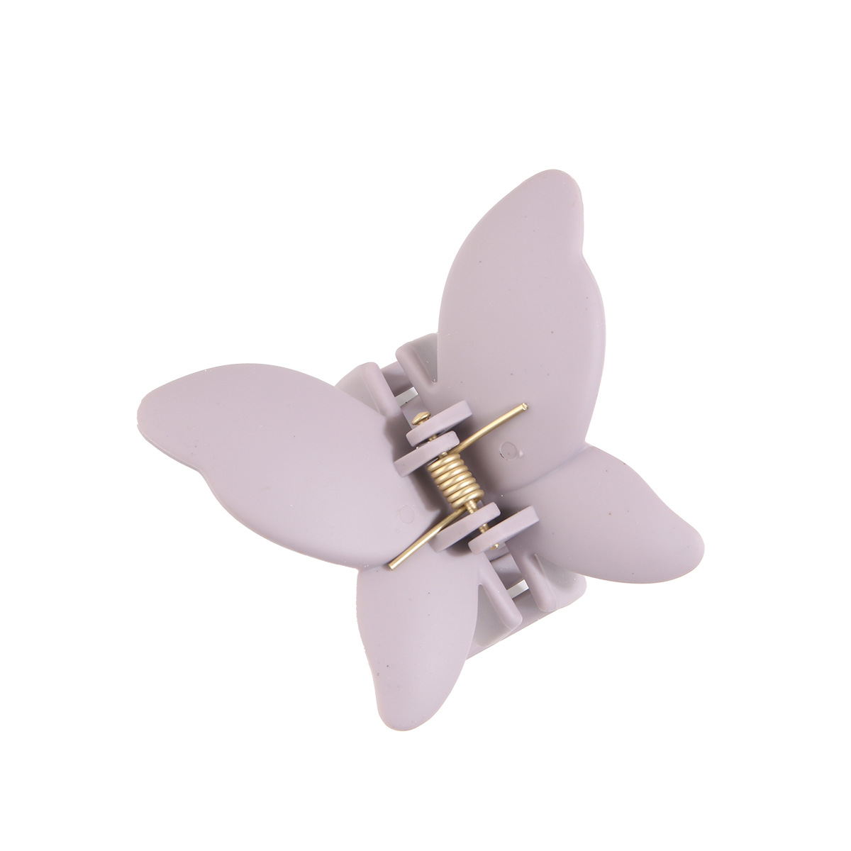 Mới ABS Chất Liệu Kẹp Gắp Bướm Mờ Trung Bình Bộ Kẹp Kẹp Kẹp Tóc Kẹp Tóc Đơn Giản Xuyên Biên Giới