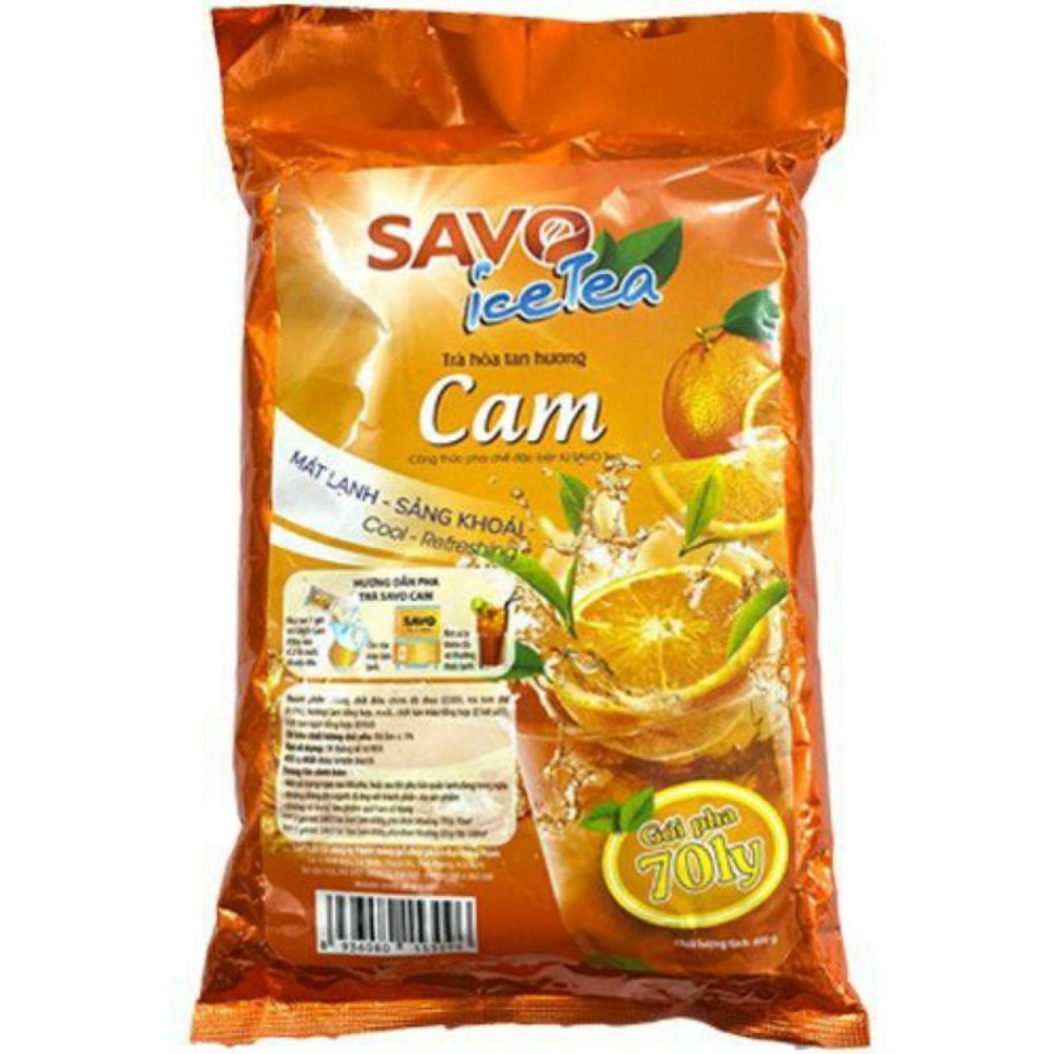 Trà cam hòa tan savo