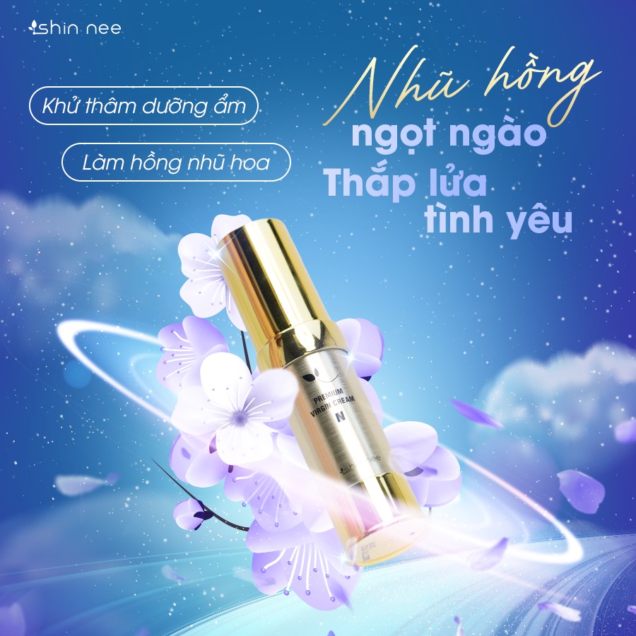 Kem làm hồng nhũ hoa (N) Shin Nee 15ml