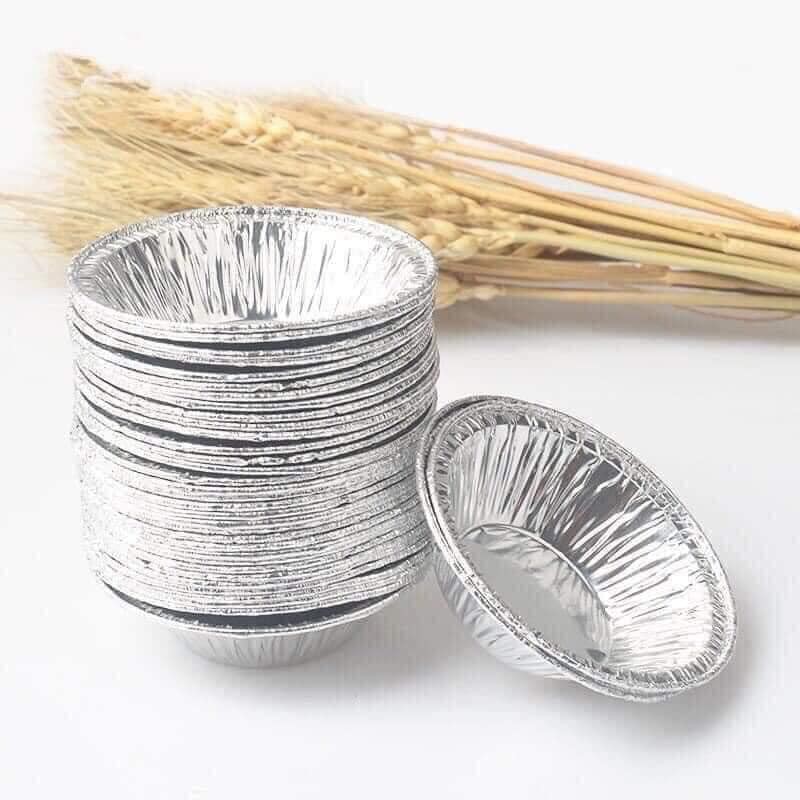 Chén nướng giấy bạc, chén nướng bánh tart trứng, nướng hào nướng đồ ăn, nướng bánh tiện lợi