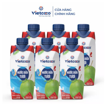 Nước dừa tươi dưa hấu Vietcoco 330ml