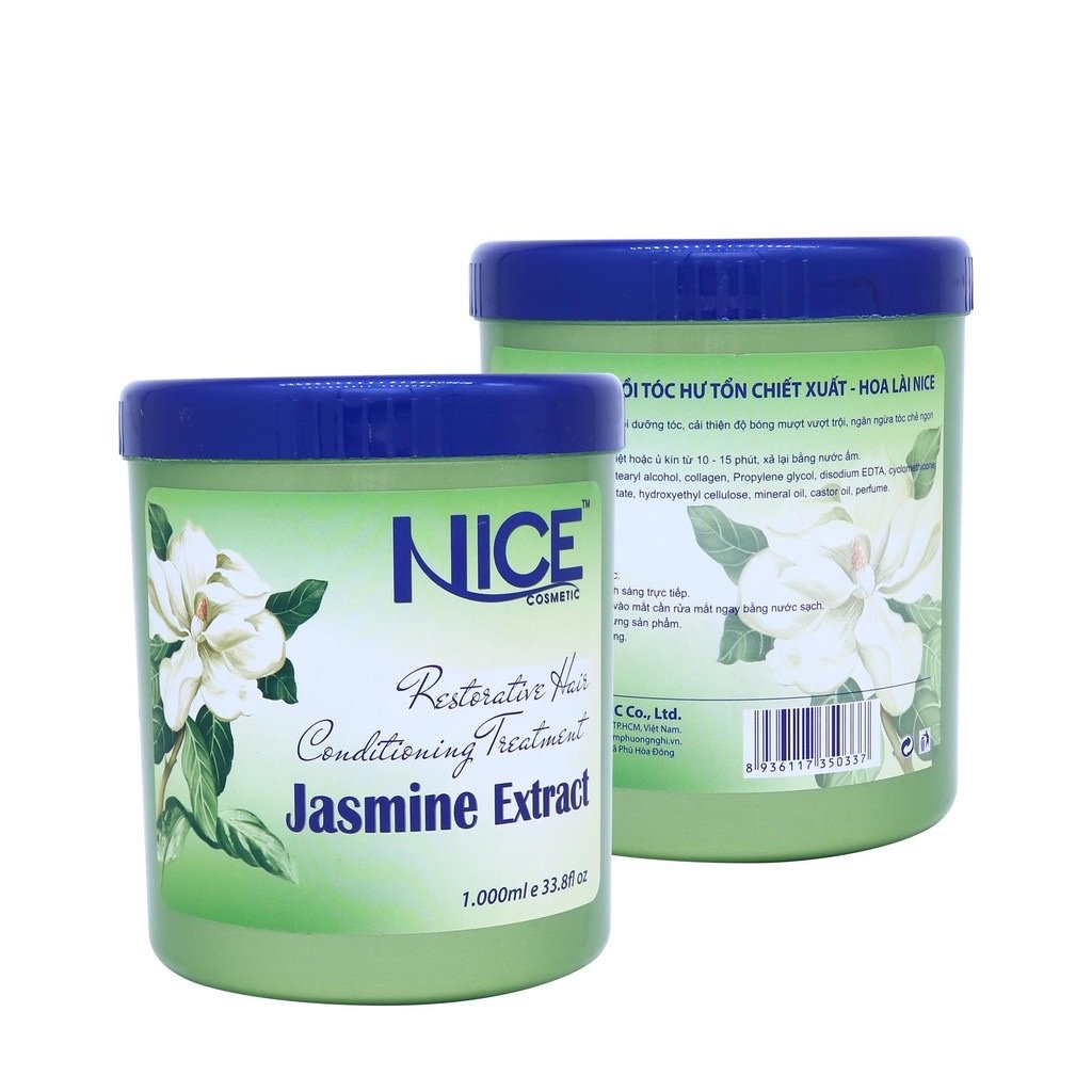 Hấp ủ tóc tinh chất hoa lài nice 1000ml