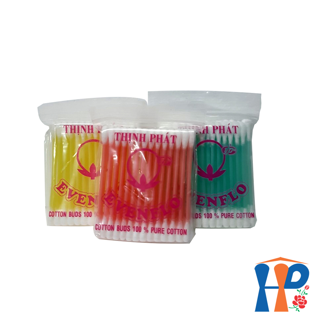 Tăm bông quấn gòn 2 đầu tiện dụng Thịnh Phát TP Tampon cotton Hani Peni