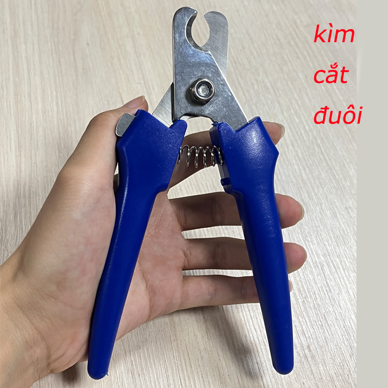 Kìm cắt đuôi heo, dụng cụ kìm cắt đuôi chăn nuôi gia xúc và thú cưng, chịu nhiệt độ cao