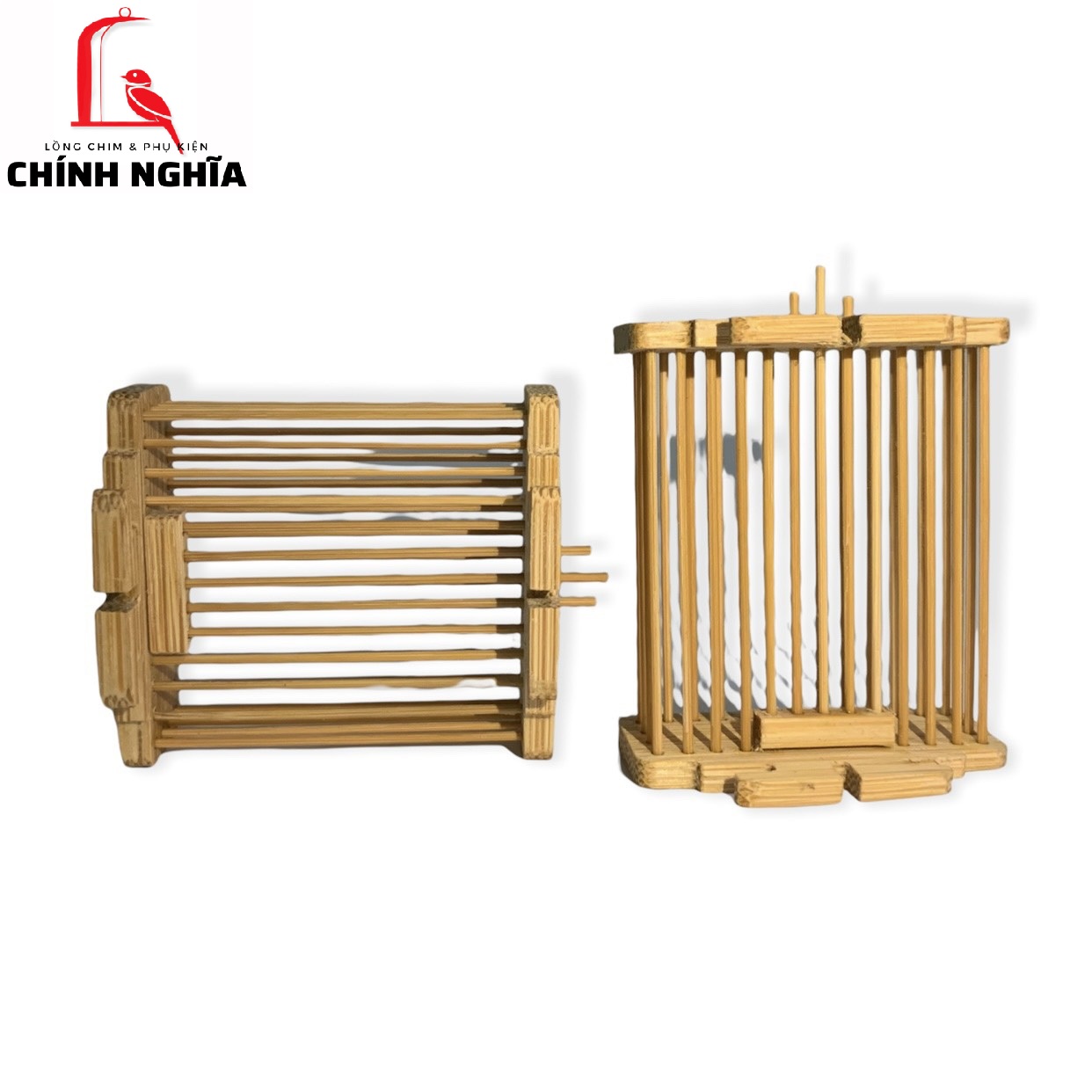 Rọ đựng cào cào/dế cho chim bằng tre, hàng đẹp cao cấp [Phụ kiện lồng chim đẹp]