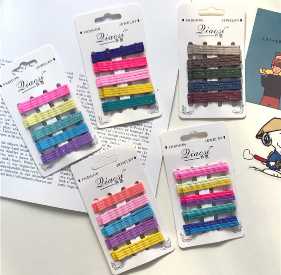 Vỉ kẹp tăm rainbow sắc màu