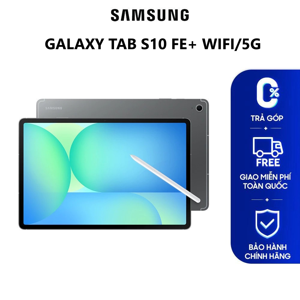 Tablet Samsung Galaxy Tab S10 FE+ 5G - Official Distributors