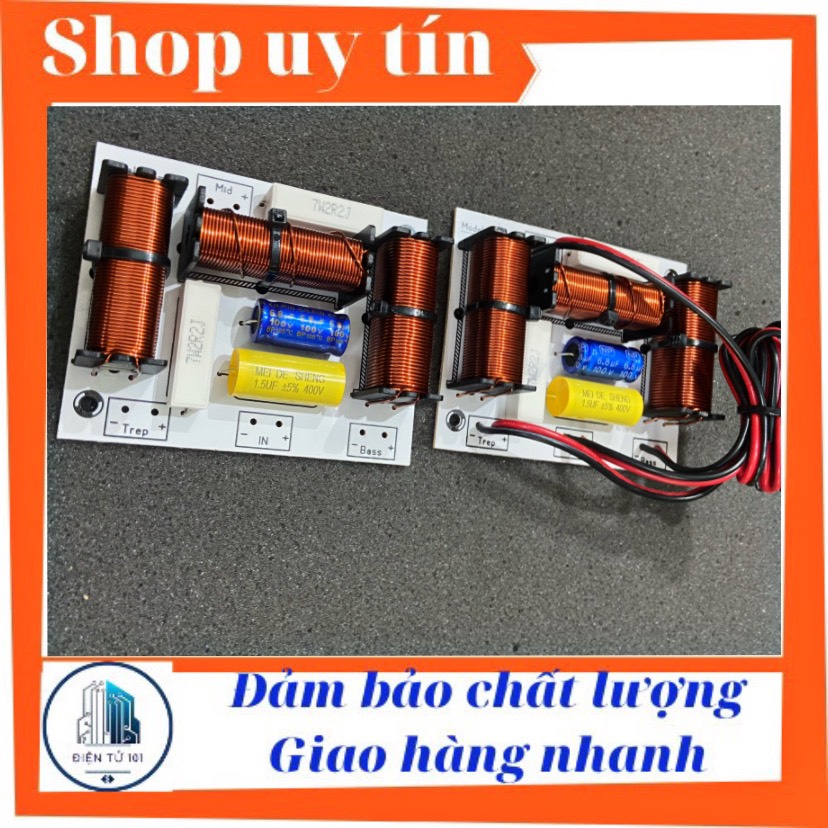 Mạch phân tần 3 loa chuyên loa kéo, lọc loa 3 way