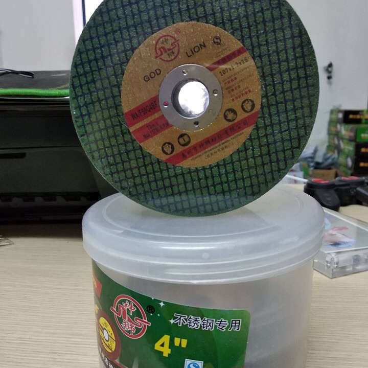 Đá cắt sắt cắt inox sư tử chúa xanh phi 100 combo 800 viên