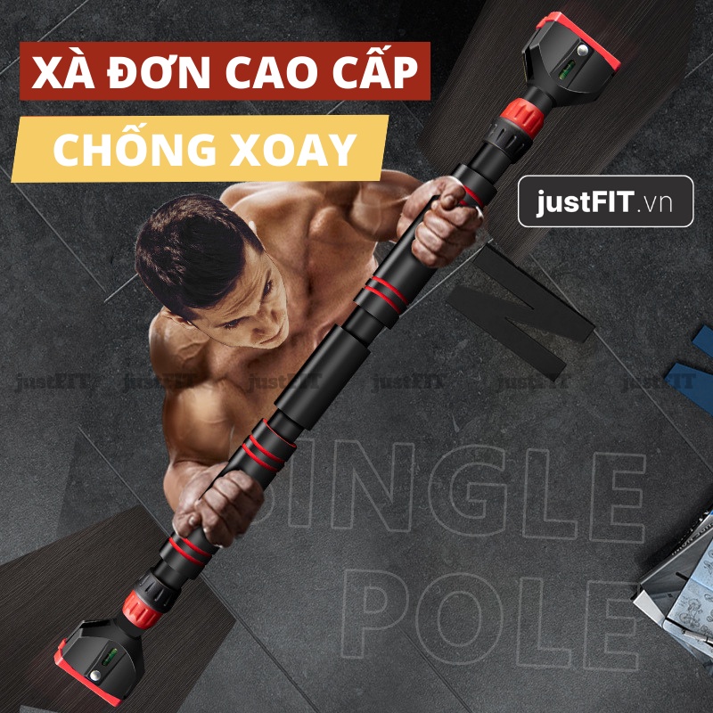 Xà đơn gắn tường PIGYM gắn cửa, treo tường đa năng