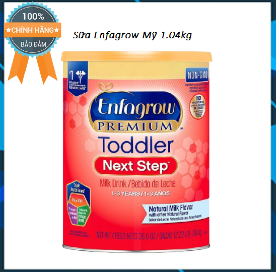 Sữa enfagrow mỹ 1.04kg cho bé từ 1 tuổi