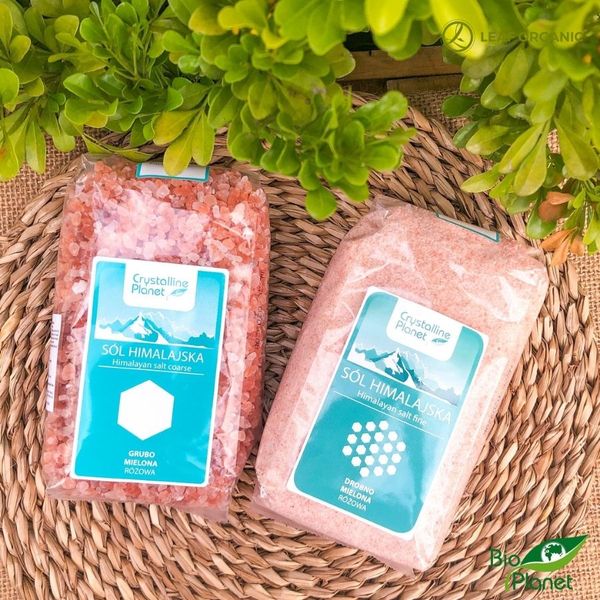 Muối hồng Himalaya hạt mịn Bio Planet 600g