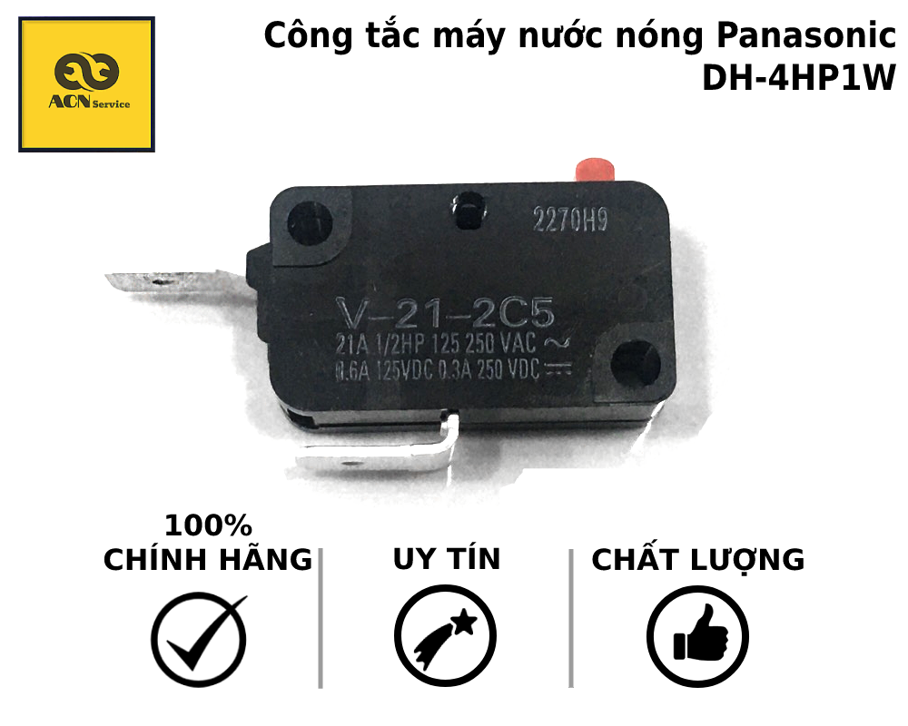 Công tắc máy nước nóng Panasonic Model - H-4HP1W