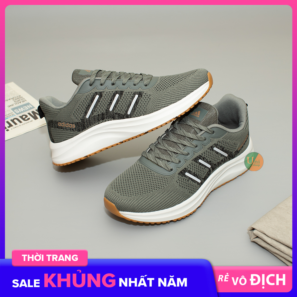 Giày sneaker nam giày thể thao nam A29 màu xanh rêu giày ulzzang nam giày chạy bộ nam giày thời trang nam giày tập gym nam