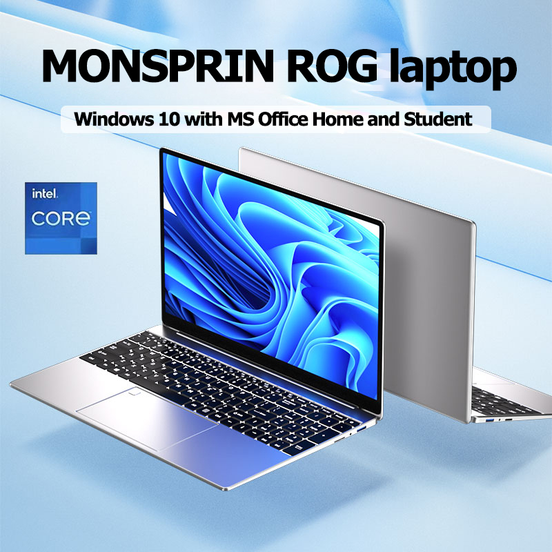 MONSPRIN ROG máy tính laptop 2024 Intel Core i9/i7/i5/J4125 laptop brand new original 13th Gen 15.6" 16GB RAM 1TB SSD / Windows 10 /Office Home & Student loptops on sale