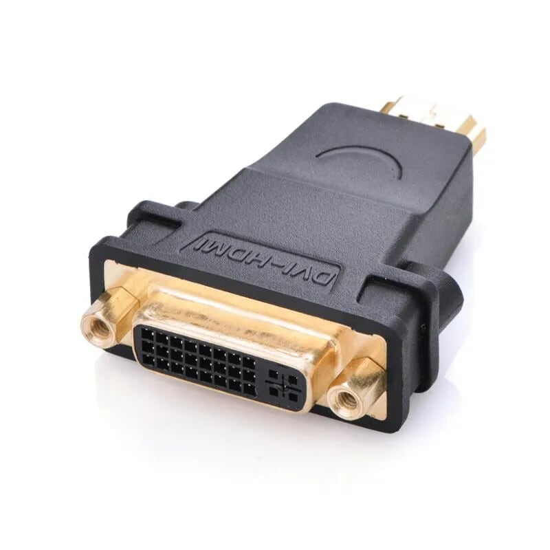 Ugreen 20123 màu đen đầu chuyển đổi hdmi sang dvi 24+5 âm 20123