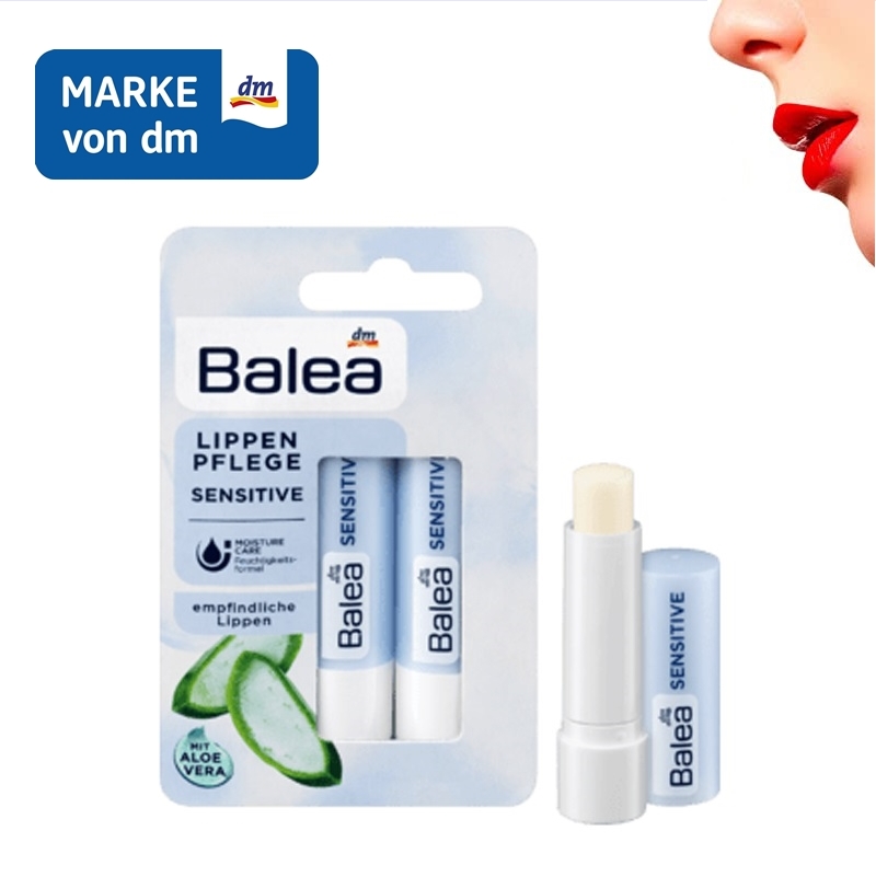 Son dưỡng môi balea sensitive cho da môi nhạy cảm - hàng nhập đức