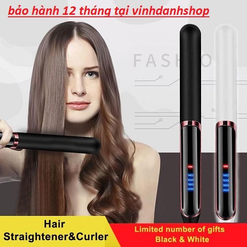 [ BẢO HÀNH 12 THÁNG ] Máy kẹp tóc, duỗi tóc đa năng PR809 HOT 2020-Máy ép duỗi tóc, uốn xoăn tóc Hàn Quốc 2in1 - máy duỗi tóc, máy kẹp tóc, máy uốn tóc, DUỖI TÓC