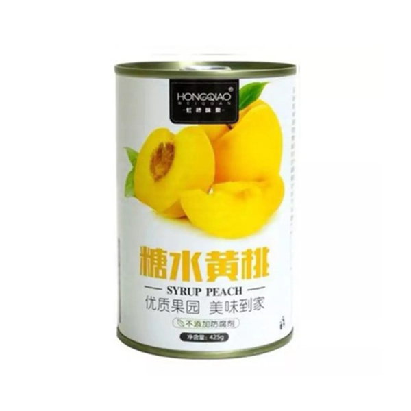 Bán lẻ: 1 lon đào ngâm hongqiao 425g/lon