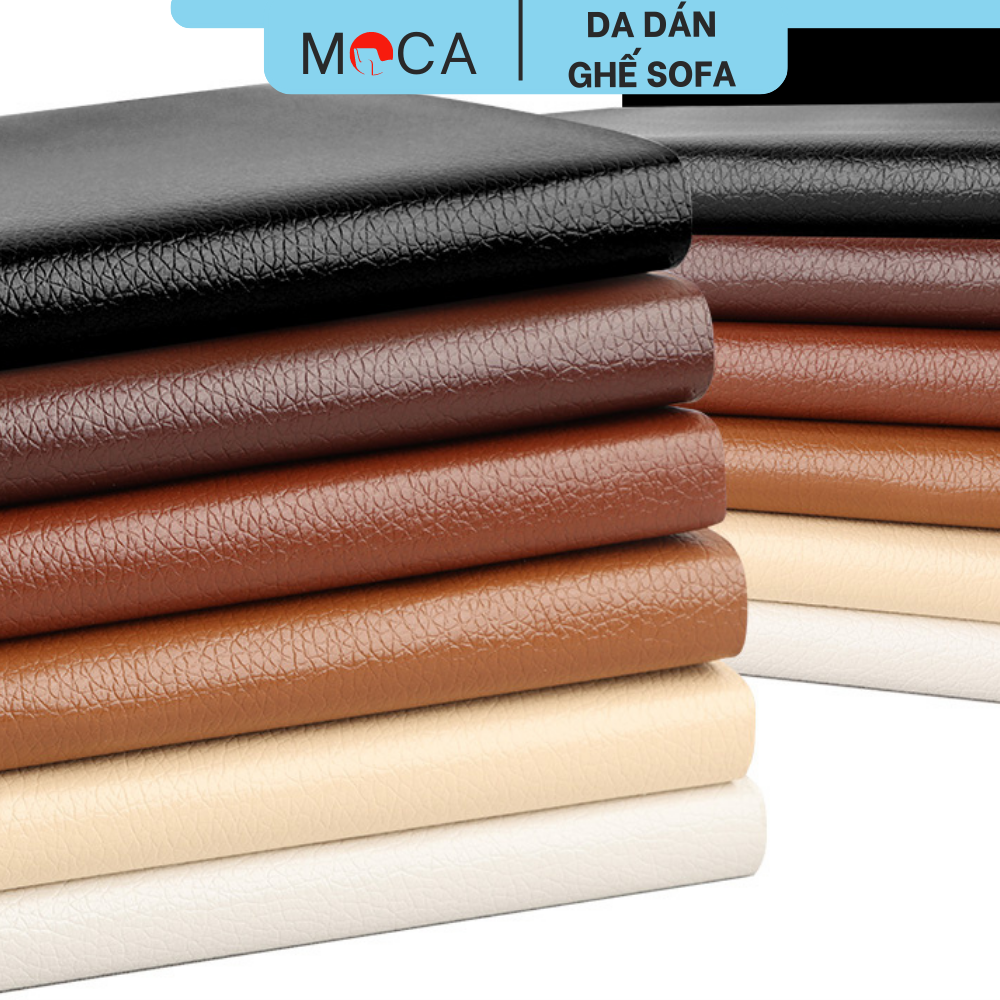 Da dán ghế da PU tự dính sửa ghế sofa cỡ lớn, nội thất, đồ da
