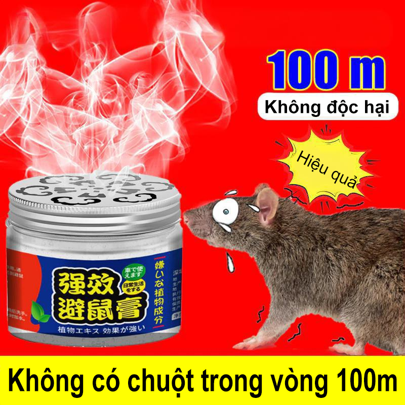  ﻿  Sáp Gel Xua Đuổi Chuột Hiểu Quả Cao Cấp,đuổi chuột đuổi chuột vĩnh viễn thuoc duoi chuot thuốc đuổi chuột thuốc diệt,Hộp Sáp Đuổi Chuột Gặm Nhấm 120g Dùng Trong 6 Tháng Hiệu Quả Chiết Suất Long Não Tự Nhiên 100% An Toàn Sức Khoẻ 