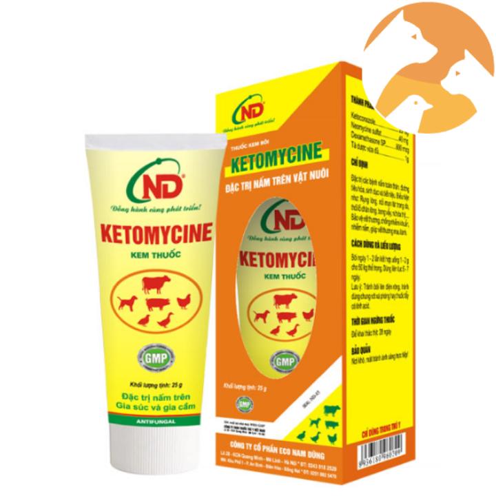 Thuốc gà đá Ketomycin [25 g] nấm, lát mào gà