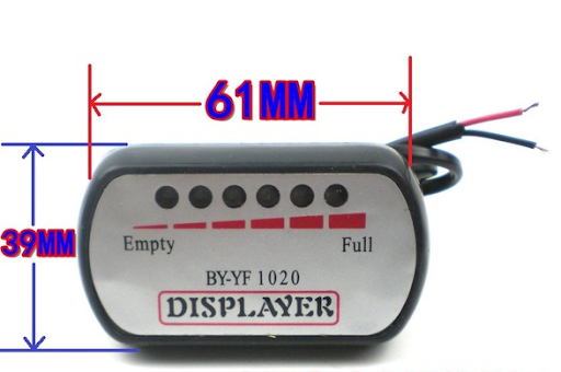 Báo phần trăm pin xe điện 48v - 60v
