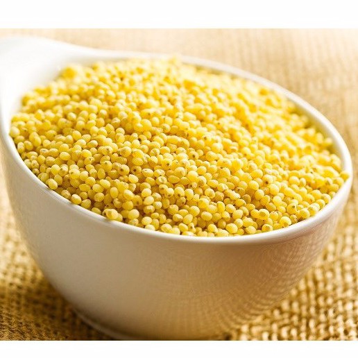 Hạt kê vàng hữu cơ đã bóc vỏ 500gr