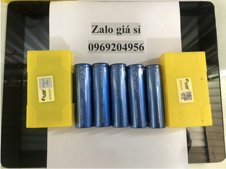 cell pin cylaid 2600mah 40a 3,7v chính hãng 100%(78k/1 viên)