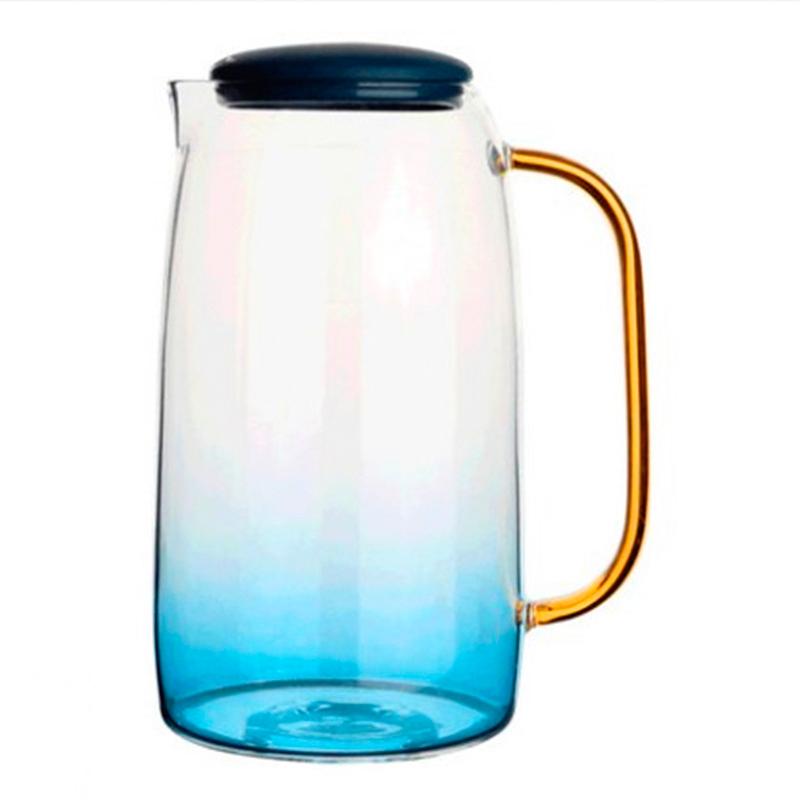 Bình HOẶC Ly thủy tinh chịu nhiệt Xanh Aqua cao cấp (Bình và Ly bán riêng)