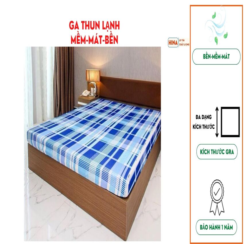 Grap bọc nệm thun lạnh ( Đủ kích thước ) giá tại Xưởng May ( giao màu ngẫu nhiên )