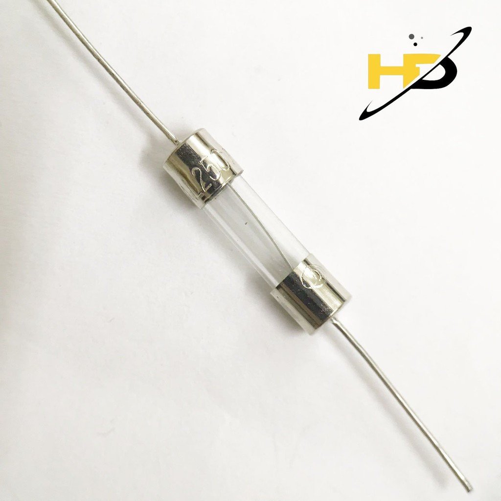 Gói 10 chiếc cầu chì ống thủy tinh 15a 250v chân cắm