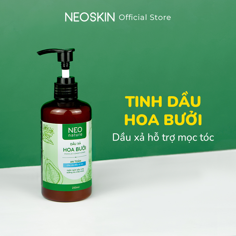 Dầu xã bưởi giúp tóc suôn mượt chắc khỏe chống gãy rụng neoskin 250ml