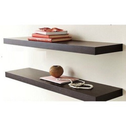 [HCM]Kệ treo tường trang trí nhà cửa gỗ rộng 80cm x sâu 15cm ( chọn màu )