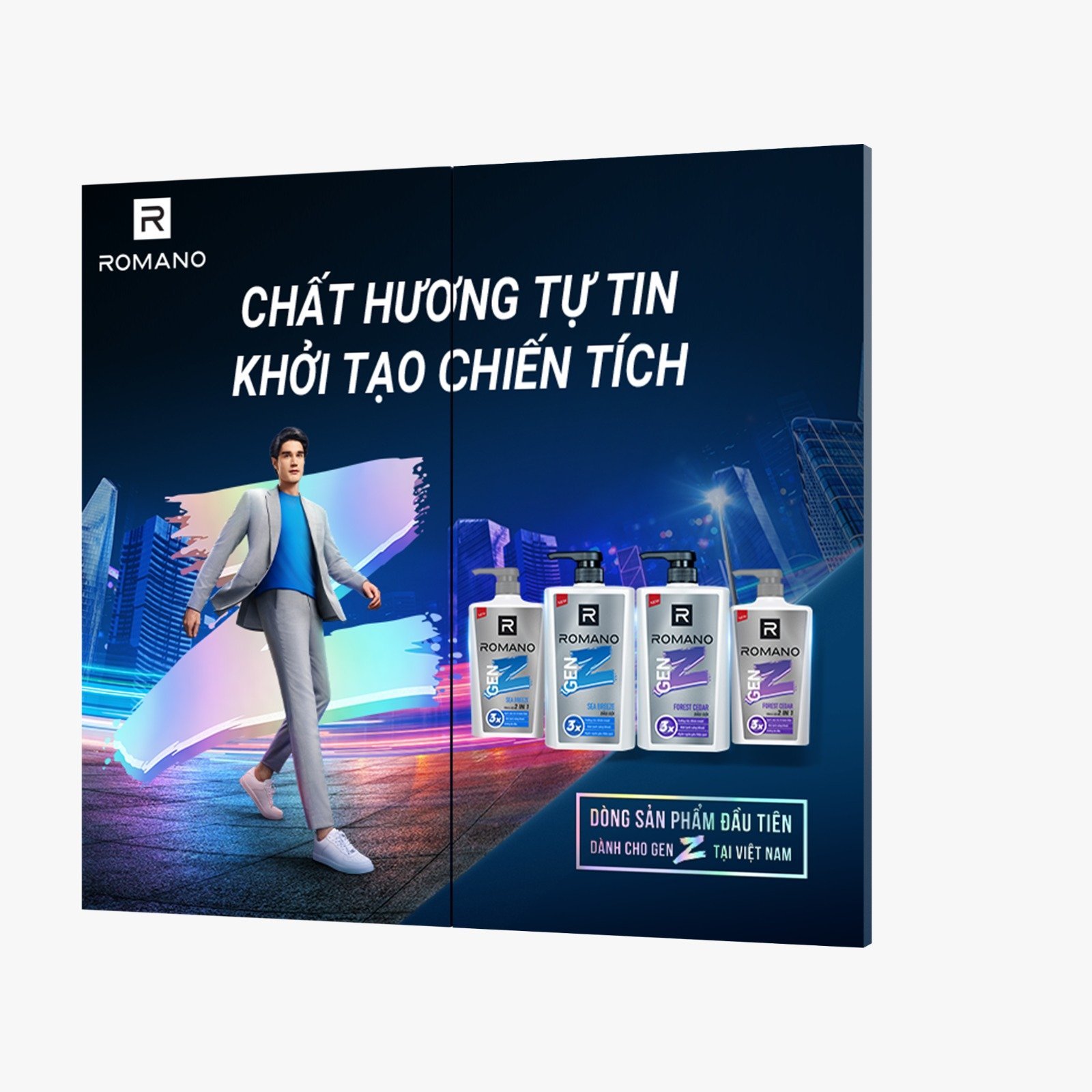 Gói dầu gội dùng thử Romano