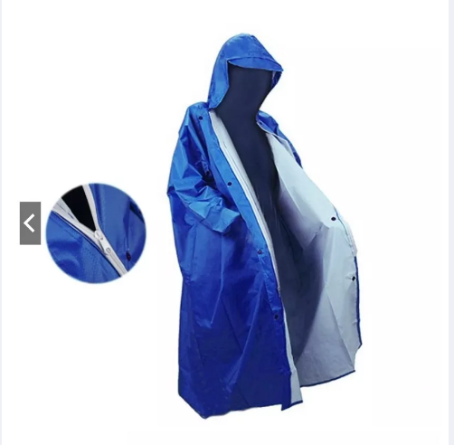 Áo mưa không xẻ tà vải dù tổ ong có khóa kéo cao cấp Kara House - áo mưa bít  có nón  - áo bảo vệ - ao mua bit  - áo che nắng mưa -