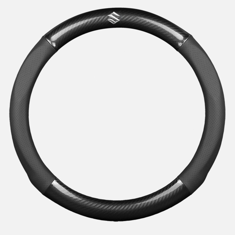 Bọc vô lăng da vân carbon cao cấp TTAUTO cho xe ô tô SUZUKI 4 đến 7 chỗ