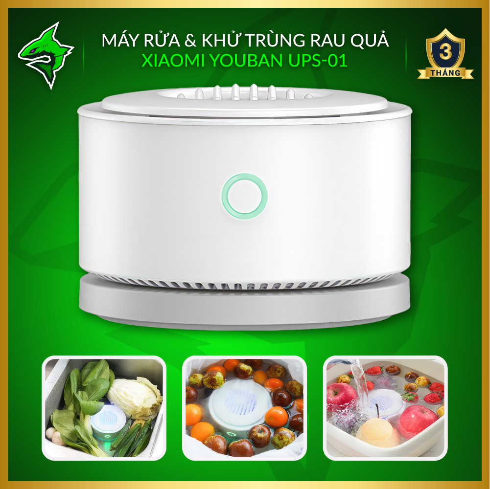 Máy rửa & khử trùng rau quả xiaomi youban ups-01