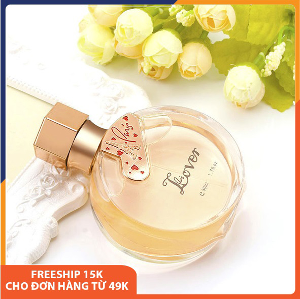Nước hoa nữ cao cấp chính hãng Paris Lover EAU DE TOILETTE hương thơm bay bổng, nhẹ nhàng từ nước Pháp, mùi thơm ngọt ngào, dạng xịt, nhỏ gọn bỏ túi được, nước hoa nữ thơm lâu dịu nhẹ quyến rũ nam giá rẻ 50m Melystore PN007