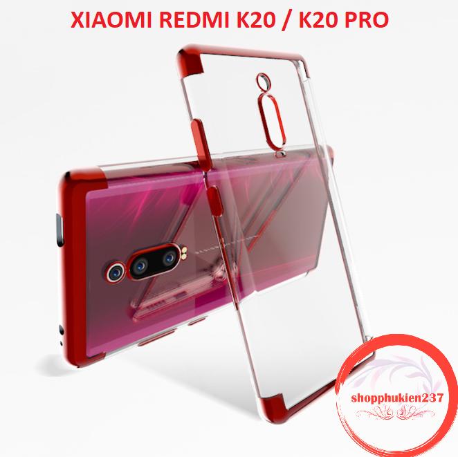 Ốp Lưng Xiaomi Redmi K20 K20 Pro Ốp Dẻo Trong Viền Màu Hai Đầu Cực Đẹp