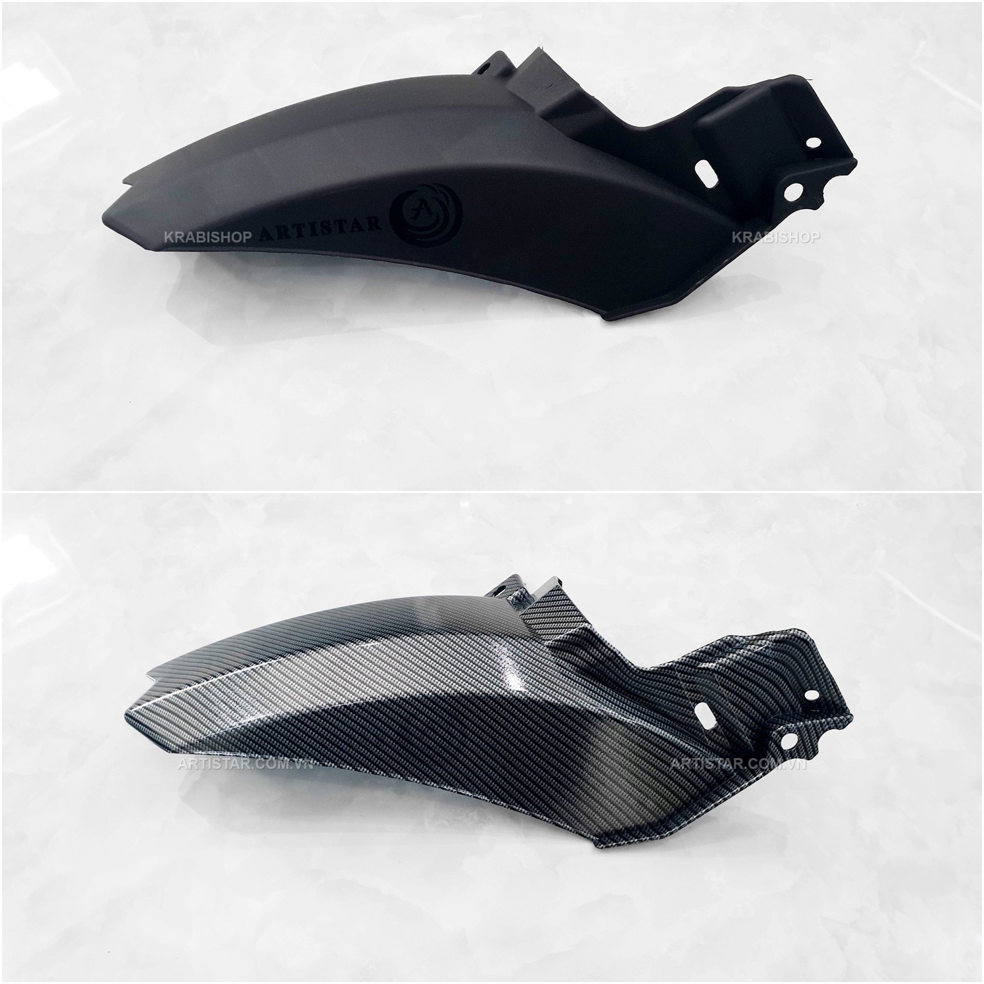  Dè con-Chắn bùn sau cho Vario 125 đời 2018-2024 hãng Artistar 