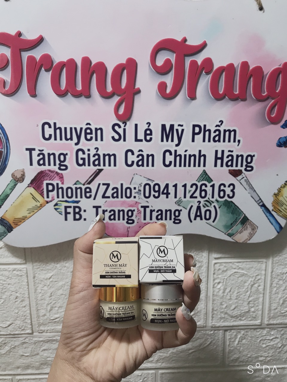 KEM FACE THANH MÂY MỜ MỤN NẮP TRẮNG( chính hãng)